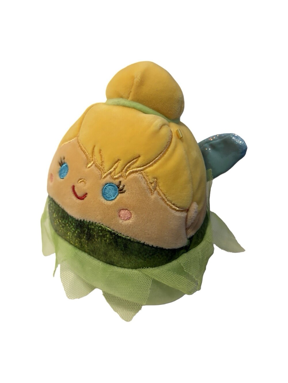 Disney TinkerBell Squishmallows 6”stuffed animal plush toy fairy Kellytoy